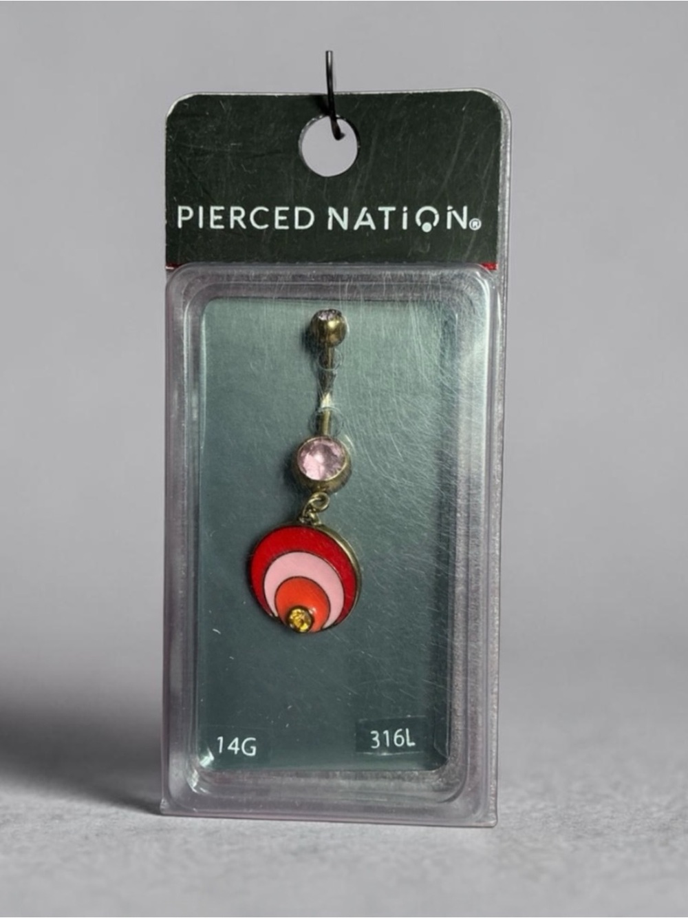 Pierced Nation 14 Gauge Belly Button Navel Ring